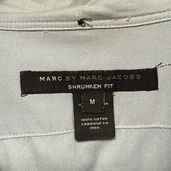 Marc Jacobs Mens Blue button up shirt - Picture 2 of 3